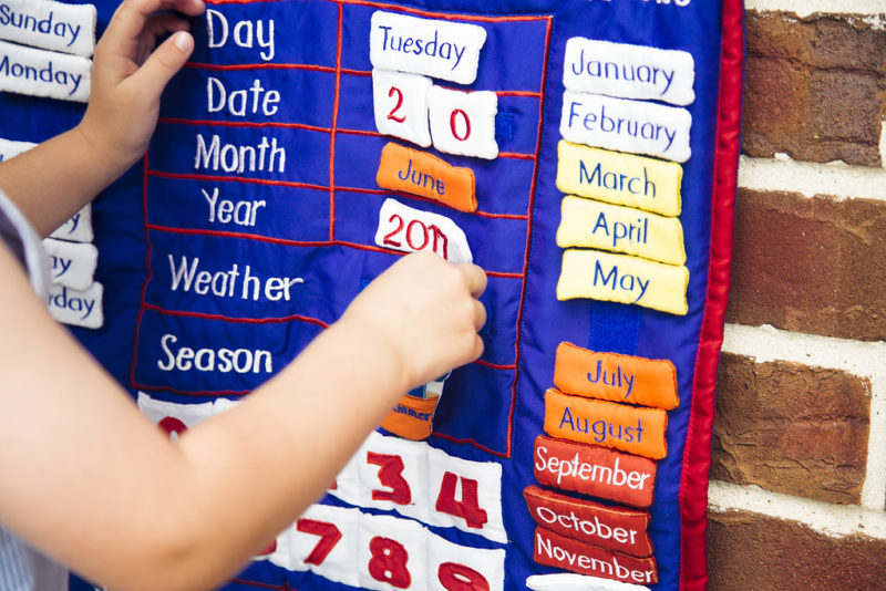 kids calendar